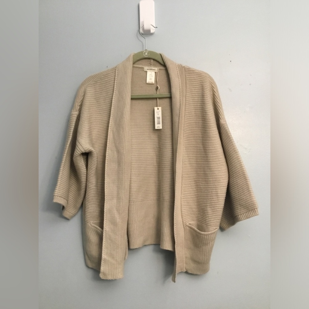 MAX STUDIO QBeige Women's Cardigan